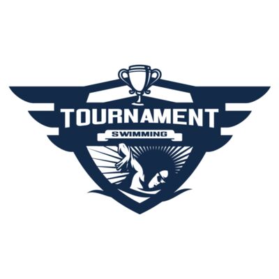 Swimming Tournament logo template 04 Thumbnail