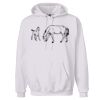 Adult Ultimate Cotton® Pullover Hooded Sweatshirt Thumbnail