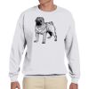 Adult Ultimate Cotton® 90/10 Fleece Crew Thumbnail