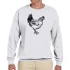 Adult Ultimate Cotton® 90/10 Fleece Crew Thumbnail