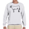 Adult Ultimate Cotton® 90/10 Fleece Crew Thumbnail
