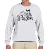 Adult Ultimate Cotton® 90/10 Fleece Crew Thumbnail