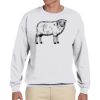 Adult Ultimate Cotton® 90/10 Fleece Crew Thumbnail