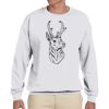 Adult Ultimate Cotton® 90/10 Fleece Crew Thumbnail