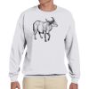Adult Ultimate Cotton® 90/10 Fleece Crew Thumbnail