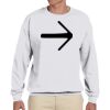 Adult Ultimate Cotton® 90/10 Fleece Crew Thumbnail