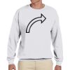 Adult Ultimate Cotton® 90/10 Fleece Crew Thumbnail