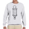 Adult Ultimate Cotton® 90/10 Fleece Crew Thumbnail