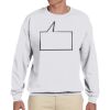 Adult Ultimate Cotton® 90/10 Fleece Crew Thumbnail