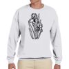 Adult Ultimate Cotton® 90/10 Fleece Crew Thumbnail
