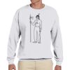 Adult Ultimate Cotton® 90/10 Fleece Crew Thumbnail