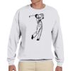 Adult Ultimate Cotton® 90/10 Fleece Crew Thumbnail