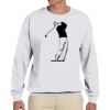 Adult Ultimate Cotton® 90/10 Fleece Crew Thumbnail