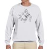 Adult Ultimate Cotton® 90/10 Fleece Crew Thumbnail