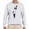 Adult Ultimate Cotton® 90/10 Fleece Crew Thumbnail