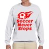 Adult Ultimate Cotton® 90/10 Fleece Crew Thumbnail