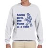 Adult Ultimate Cotton® 90/10 Fleece Crew Thumbnail