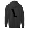 Adult Ultimate Cotton® Full-Zip Hooded Sweatshirt Thumbnail