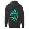 Adult Ultimate Cotton® Full-Zip Hooded Sweatshirt Thumbnail