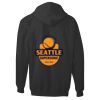 Adult Ultimate Cotton® Full-Zip Hooded Sweatshirt Thumbnail