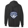 Adult Ultimate Cotton® Full-Zip Hooded Sweatshirt Thumbnail