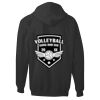 Adult Ultimate Cotton® Full-Zip Hooded Sweatshirt Thumbnail