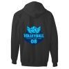 Adult Ultimate Cotton® Full-Zip Hooded Sweatshirt Thumbnail