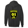 Adult Ultimate Cotton® Full-Zip Hooded Sweatshirt Thumbnail
