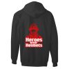 Adult Ultimate Cotton® Full-Zip Hooded Sweatshirt Thumbnail