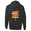 Adult Ultimate Cotton® Full-Zip Hooded Sweatshirt Thumbnail
