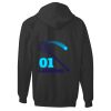Adult Ultimate Cotton® Full-Zip Hooded Sweatshirt Thumbnail
