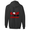 Adult Ultimate Cotton® Full-Zip Hooded Sweatshirt Thumbnail
