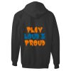 Adult Ultimate Cotton® Full-Zip Hooded Sweatshirt Thumbnail